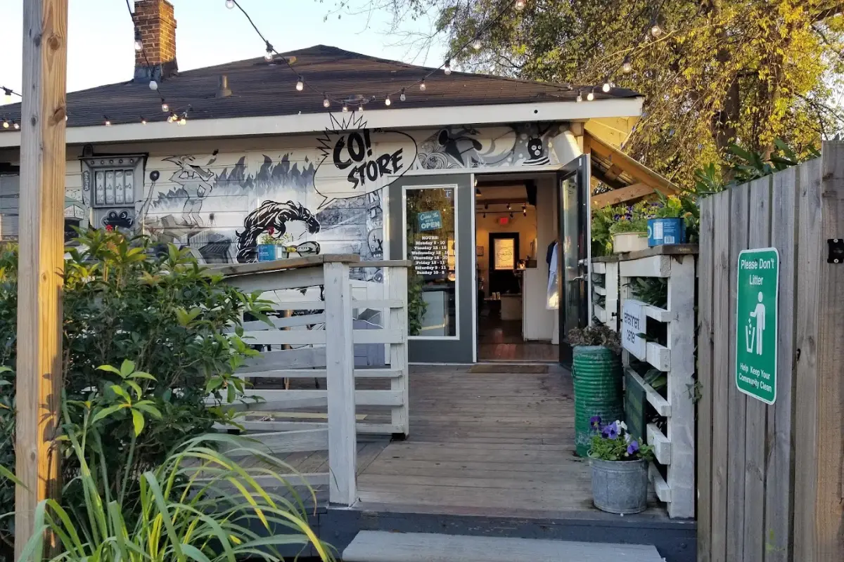 NoDa Company store exterior store front, shown as one of the best things to do in NoDa Charlotte