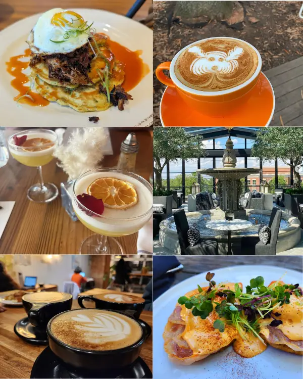 Charlotte breakfast, brunch and coffee shops including Local Loaf, Smelly Cat Coffee, Haberdish, RH Rooftop Restaurant, and the Hobbyist