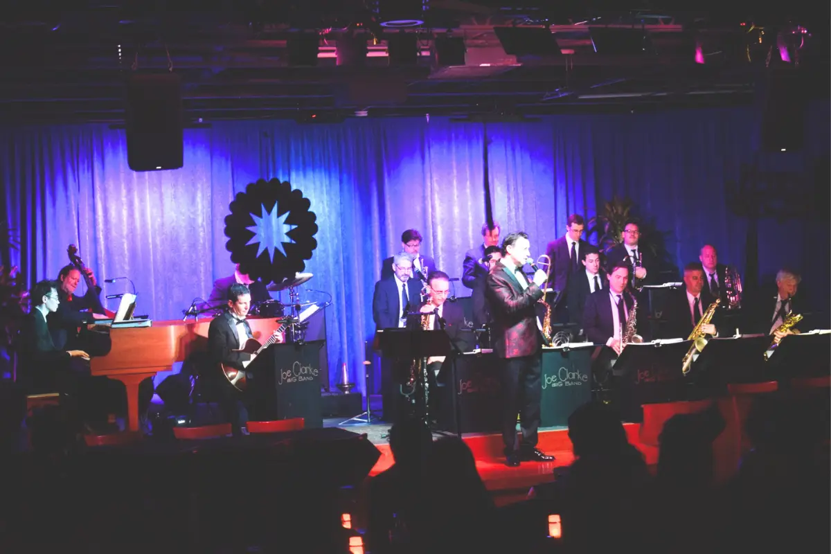 Jazz band on stage at Forte Jazz Lounge