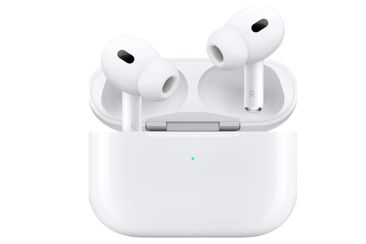 Airpods pro noise-canceling headphones, which is at the top of the best digital nomad gear check list in order work remote while traveling smoothly