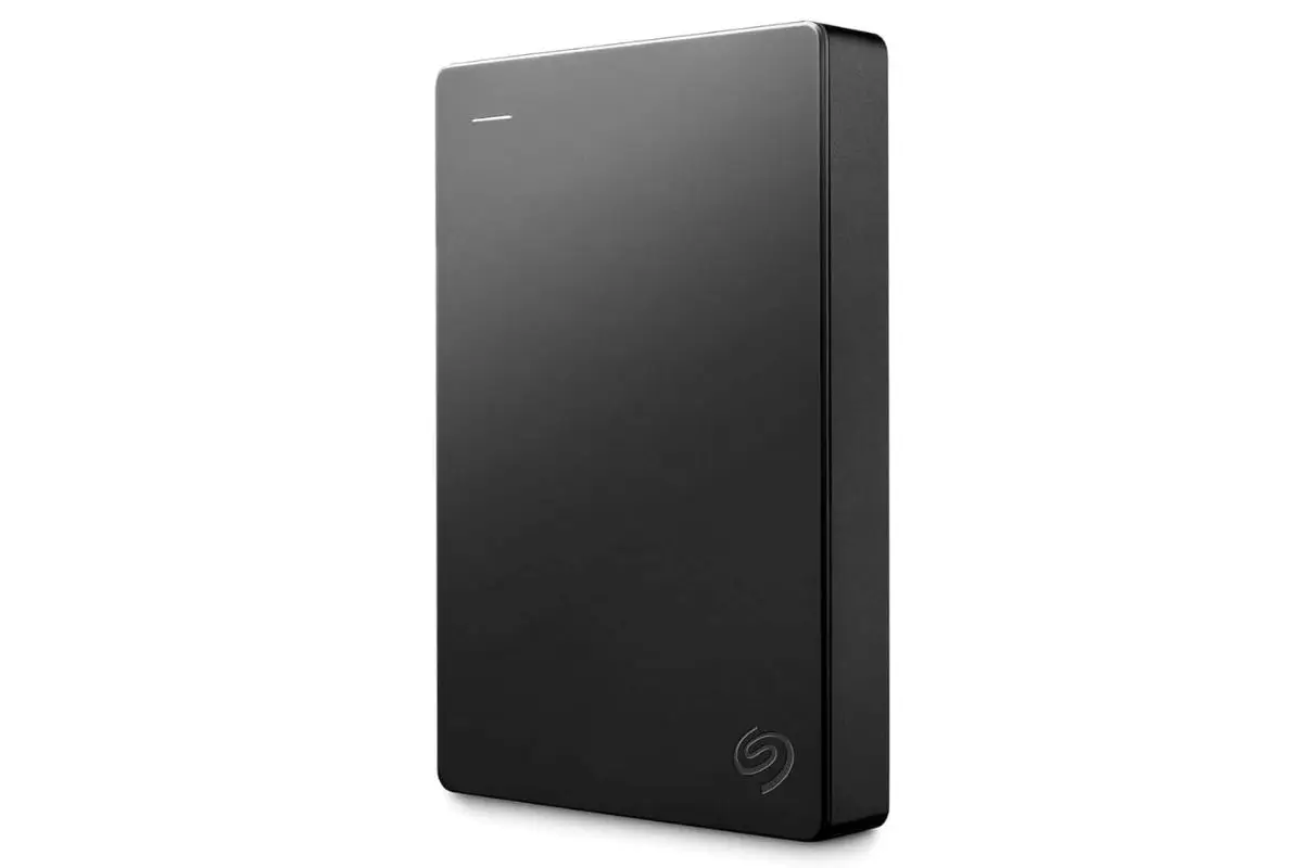 Seagate external hard drive, as essential piece of digital nomad gear